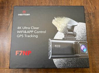 4K Dash Cam (Red Tiger)
