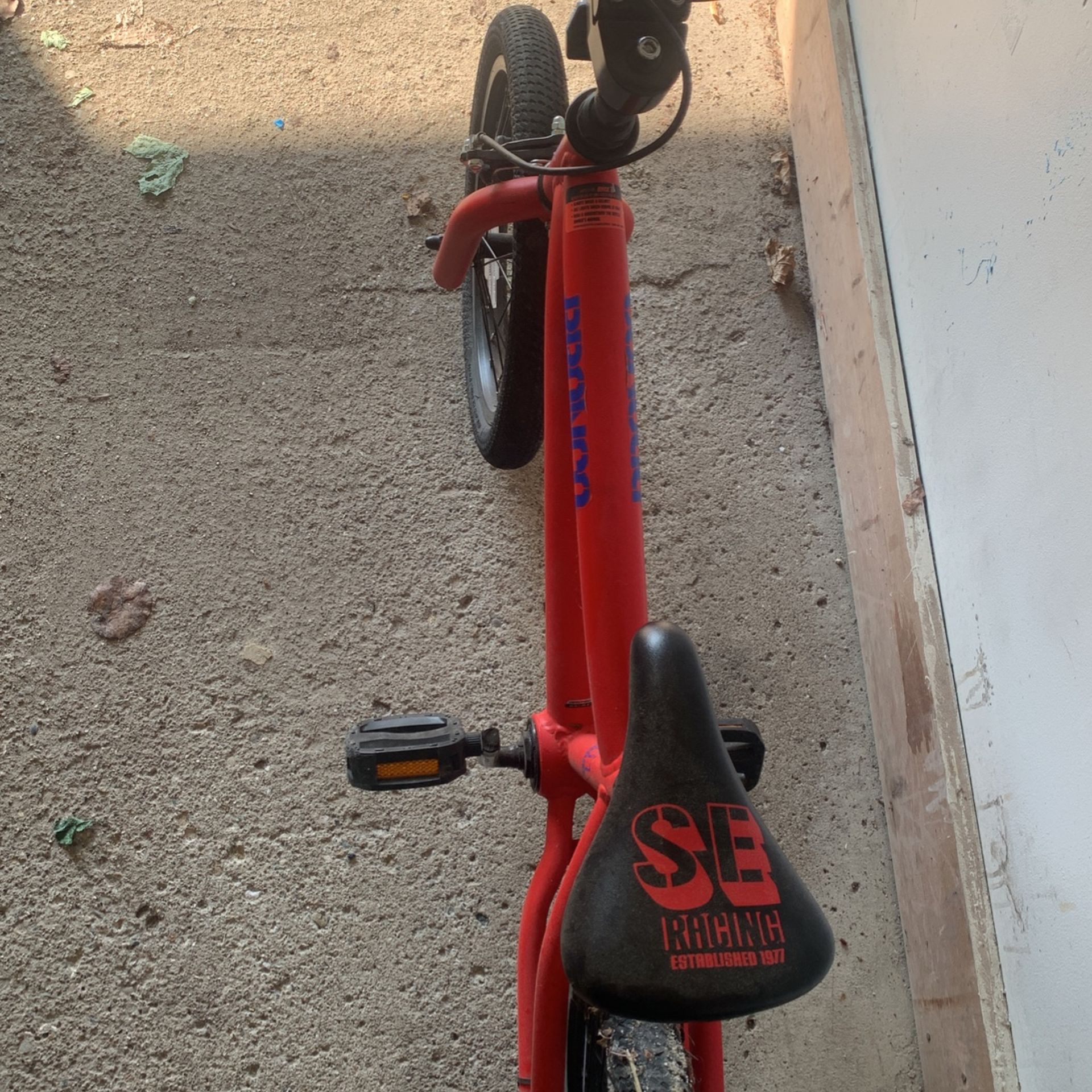 Little Kids SE Racing Bmx Bike