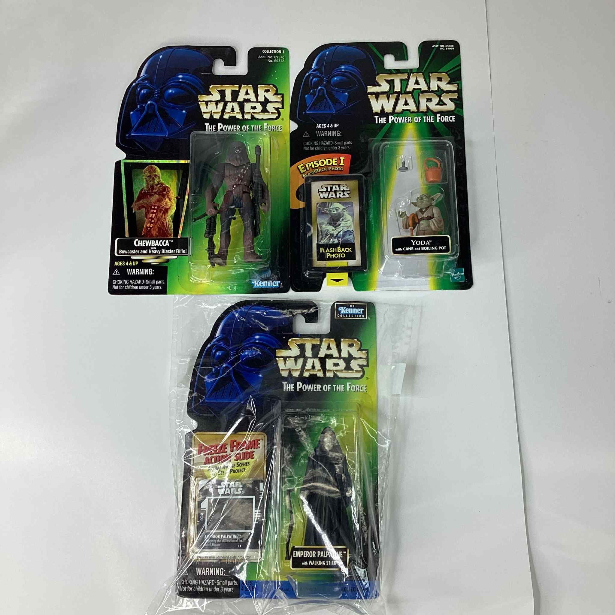 *NEW Starwars "The Power Of The Force" $10 EACH YOU PICK