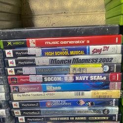 Ps2 Video Games Lot 