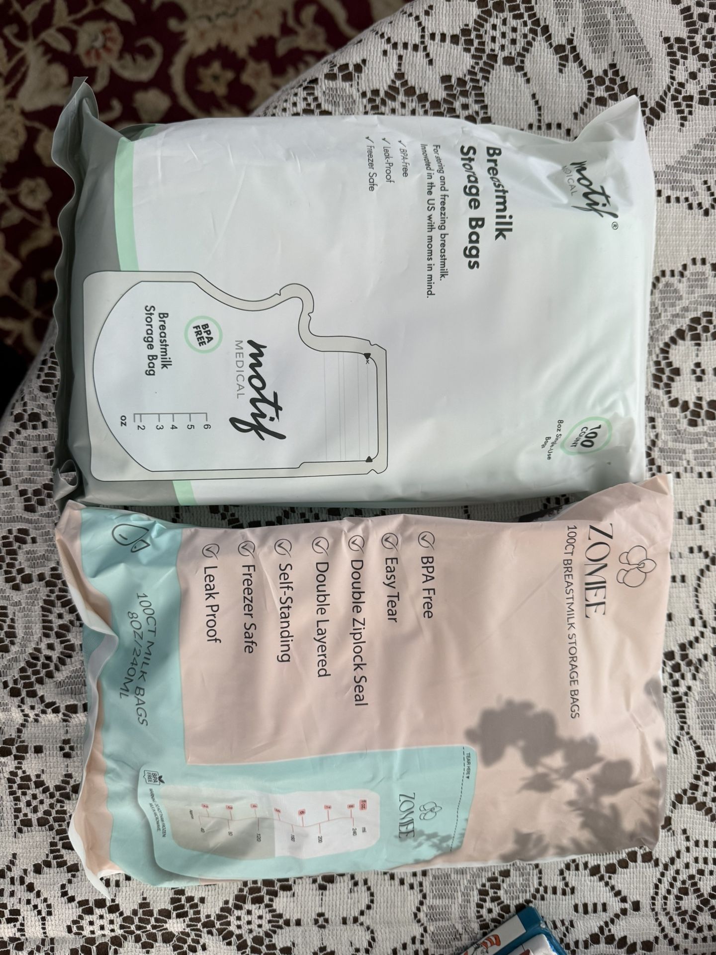 Breast Milk Storage Bags