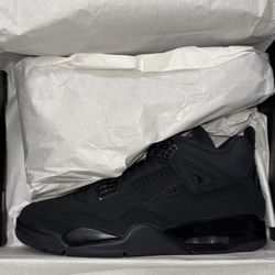 Jordan 4 Retro "Black Cat" - Size 10