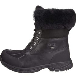 Ugg Mens Butte Boots Black New Size 11