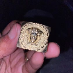 gold ring plated