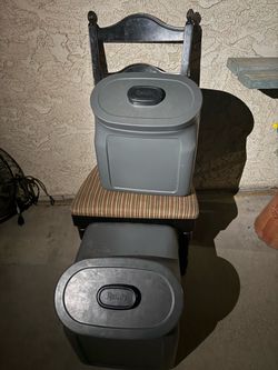 Dog food containers