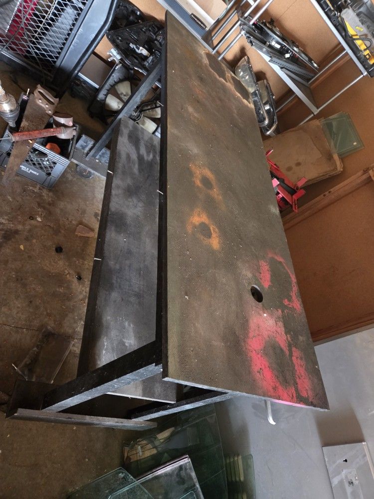 Wood Work Bench With Wheels