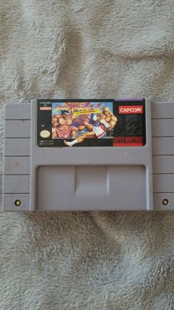 Street Fighter 2 TURBO.Super Nintendo game