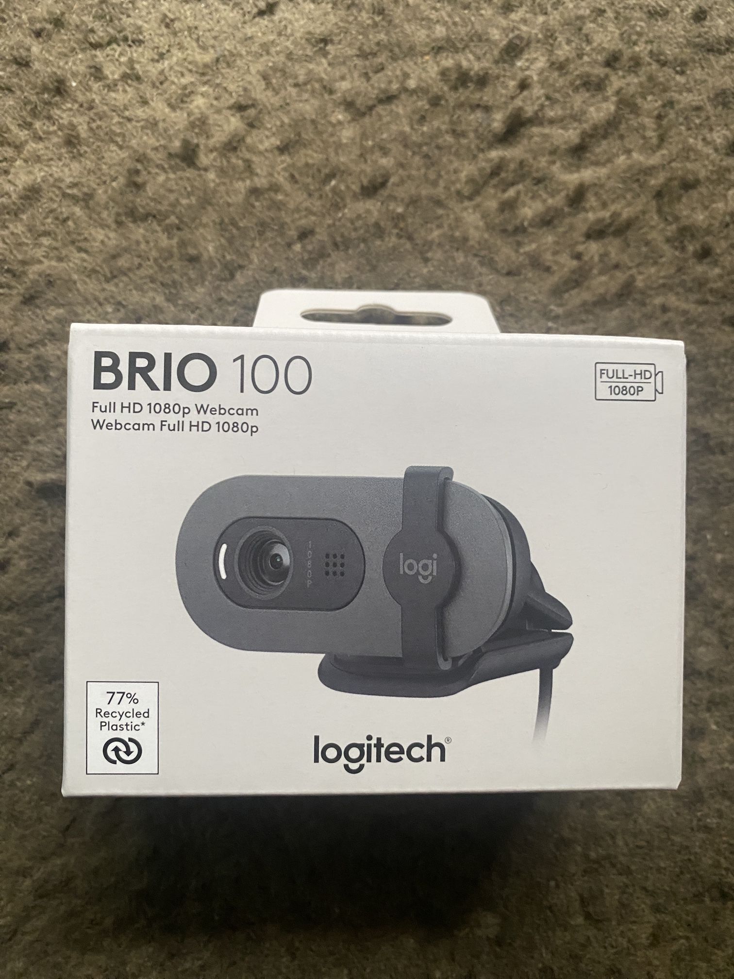 Logitech Brio 100 1080p Webcam-black