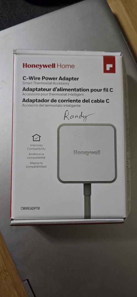 New honeywell home c-wire adapter