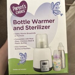 Bottle warmer and sterilizer