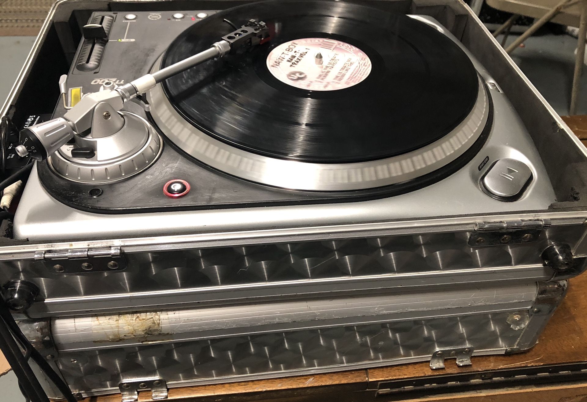 Vinyl record player $220