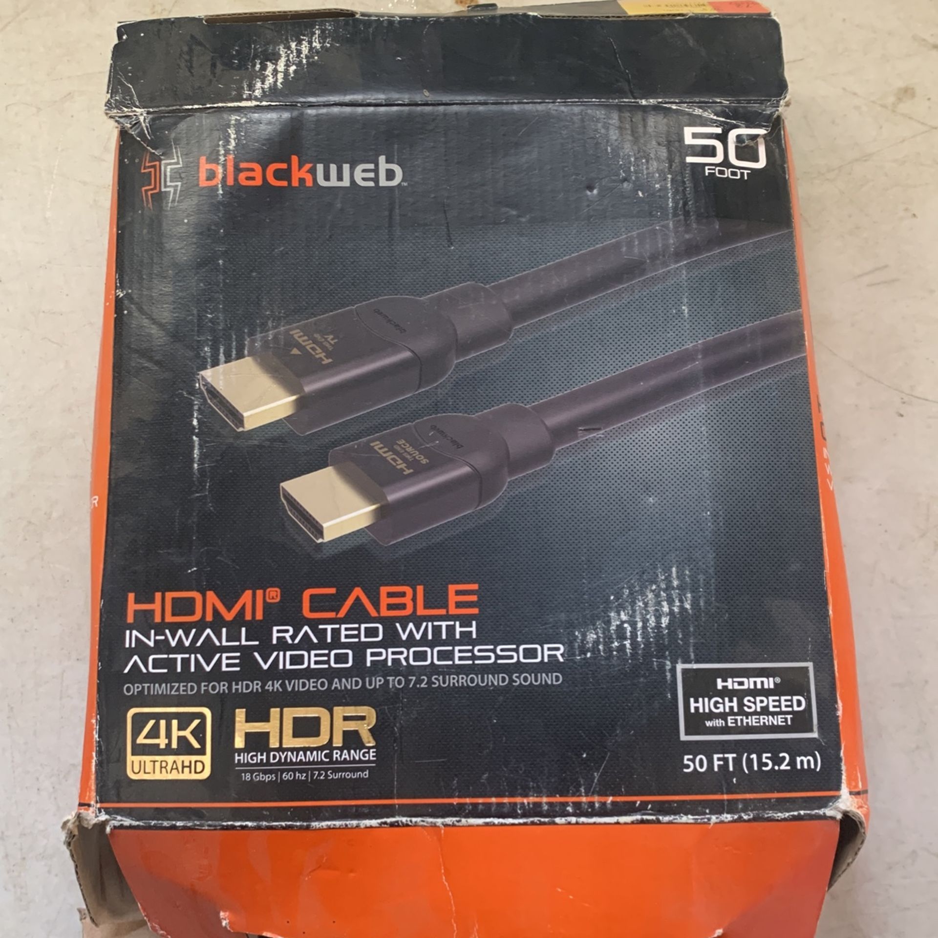 Outdoor HDMI 50ft Wire