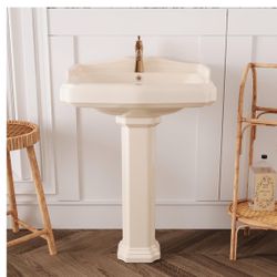 New Pedestal Sink 