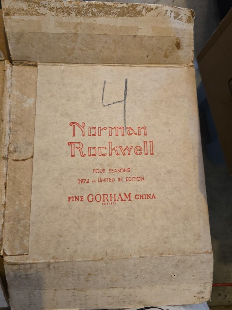 Norman Rockwell Fine China Collection