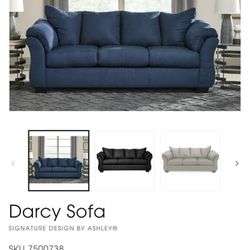 Ashley's - Darcy Velvet SOFA