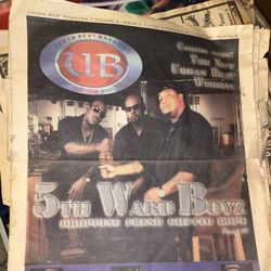 Urban Beat Magazine 5th Ward Boys Used