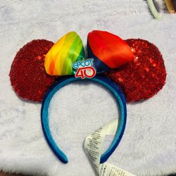 Disney Parks Mickey & Minnie Ears Headbands – EPCOT 40th, Disney World 50th & More