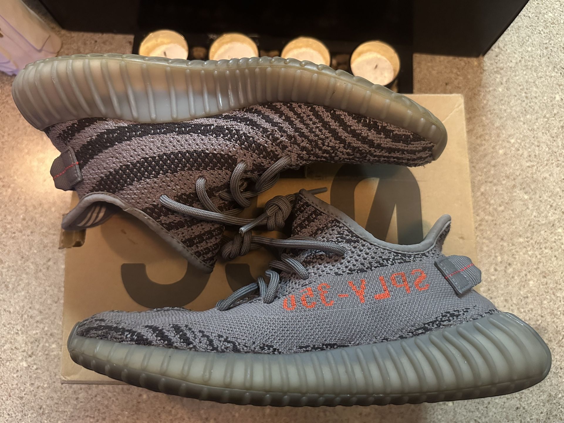 Adidas Yeezy Beluga 2.0 Fits 8 - 8.5