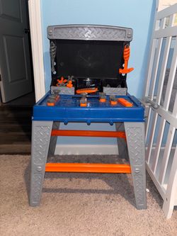 Kids Toy Workbench with Tools