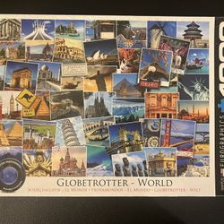 EUROGRAPHICS GLOBETROTTER BEAUTIFUL LANDMARKS OF THE WORLD 1000 PC PUZZLE NEW