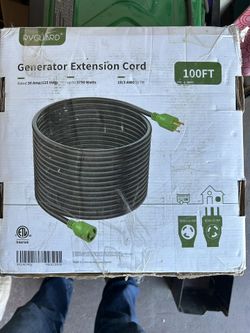 Generator Extension Cord 100 Feet