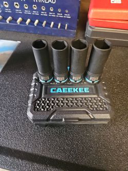 CAEEKEE 1/2 sizes lug nut socket set..