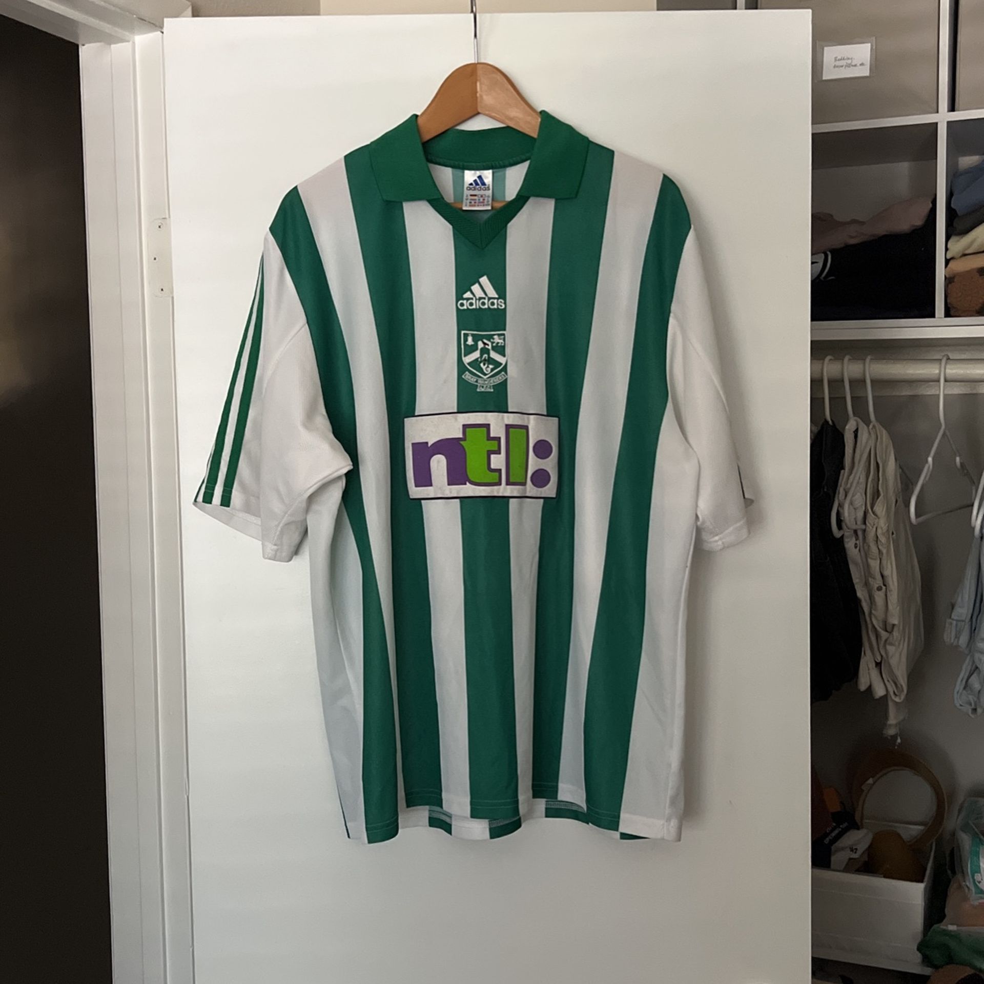 Soccer jersey vintage rare Bray Wanderers size XL
