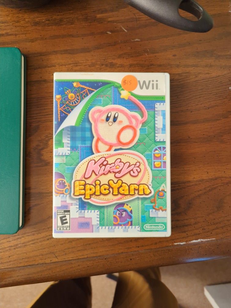 Kirby's Epic Yarn Wii Game