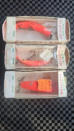 Vintage Helin's U20 Flatfish 