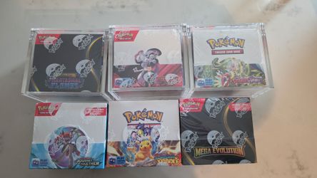 Pokemon booster boxes
