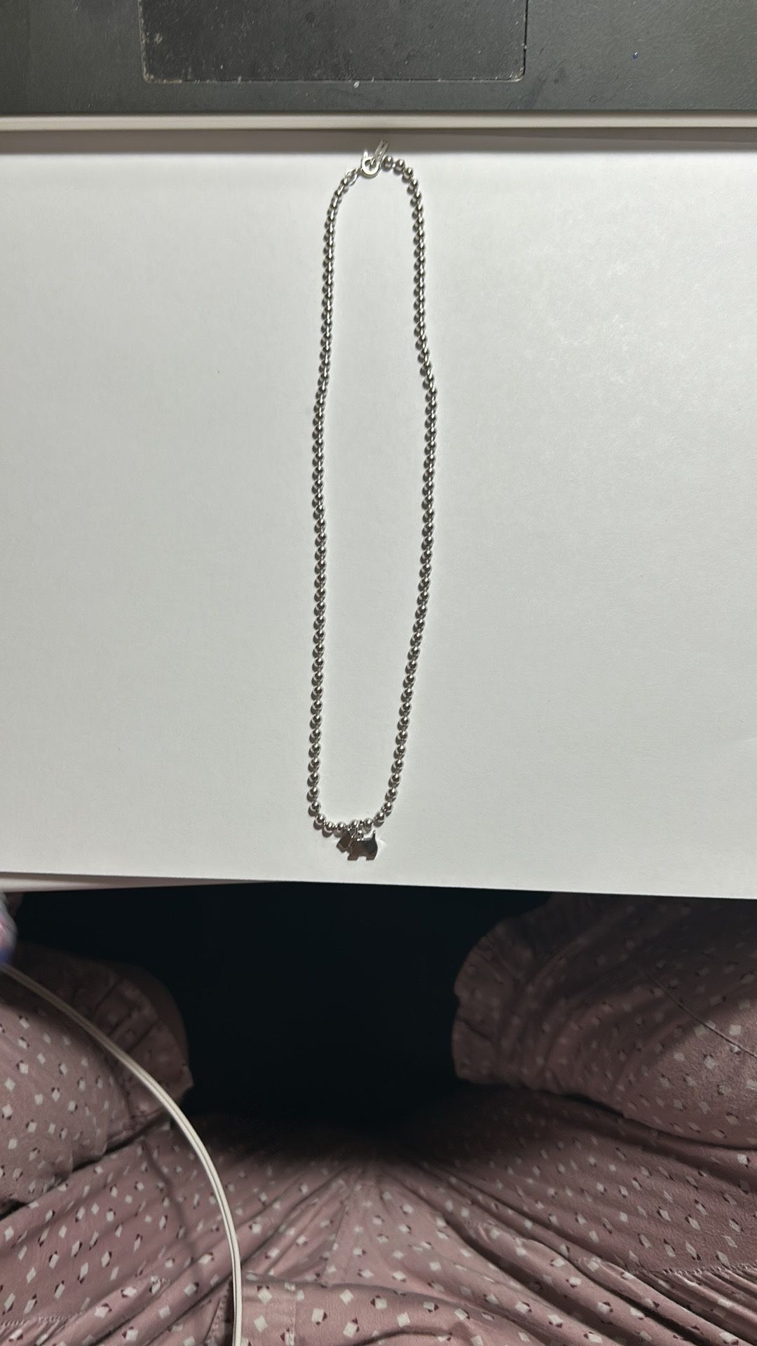 Agatha Silver Necklace