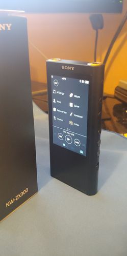 Sony NW-ZX300 Hi-Res Walkman 64GB Digital Music Player (Black) 128