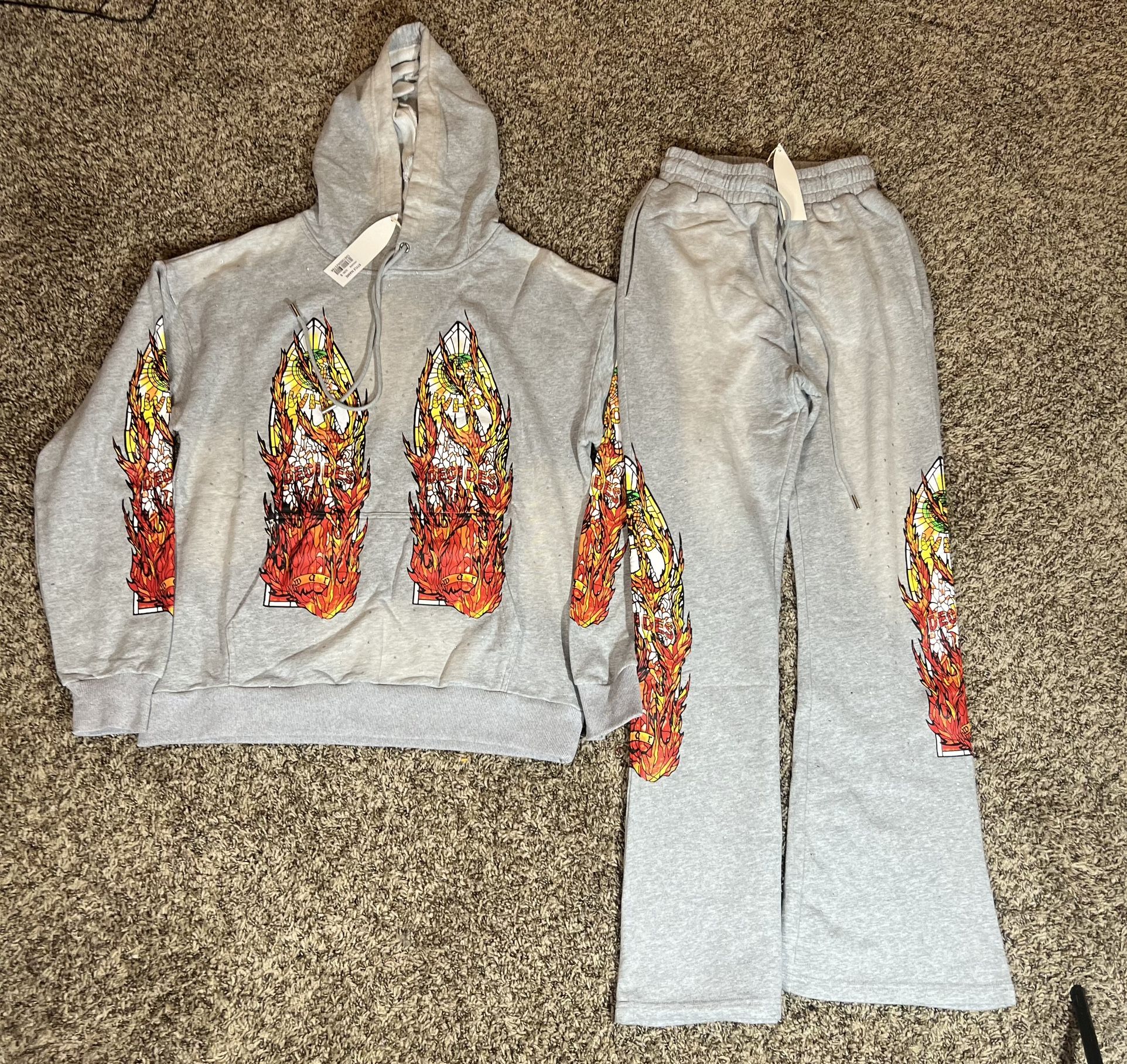 Who Decides War Hoodie & Joggers