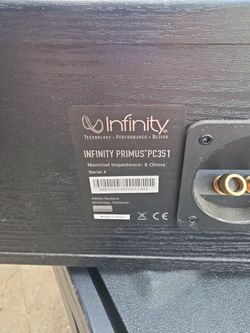 Infinity Primus PC351 Center Channel Speaker