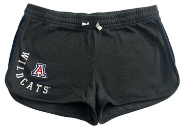 Arizona Wildcats Gray Fleece Lounge Shorts w/ U of A Logo Women’s Size XL