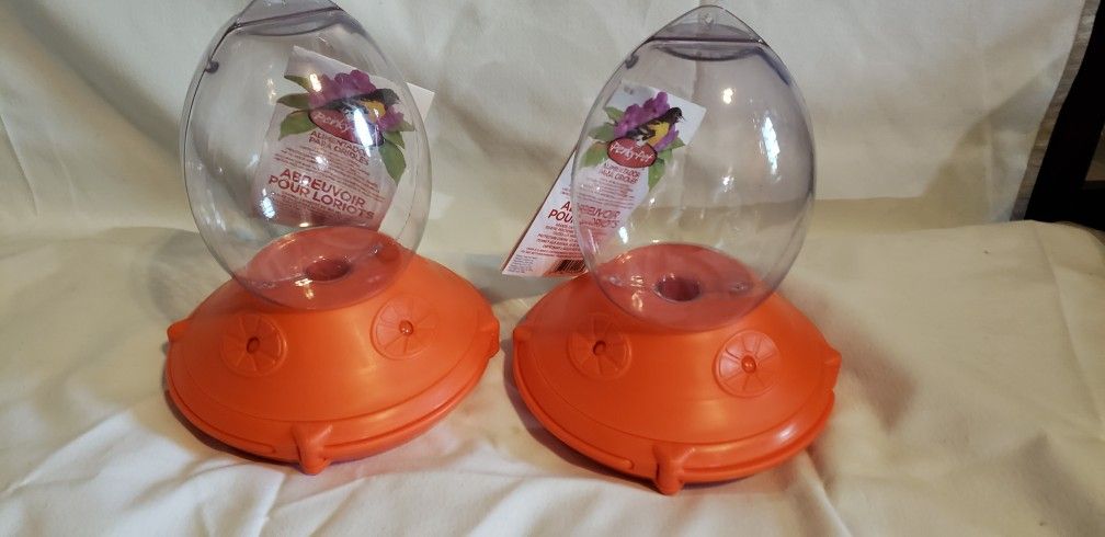 2 Bird Feeders.