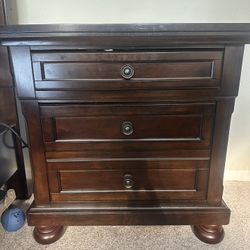 Cherry Wood Night Stand 