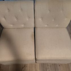 Two Lounge Chairs 
