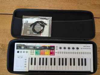Arturia Keystep pro with Analog Cases case.