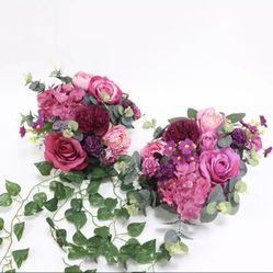 JAROWN Artificial Rose Flower Row Small Corner Flowers Simulation Silk Fake Flowers Wedding DIY Decor Home Garland Decor Flores   Message me if you ar
