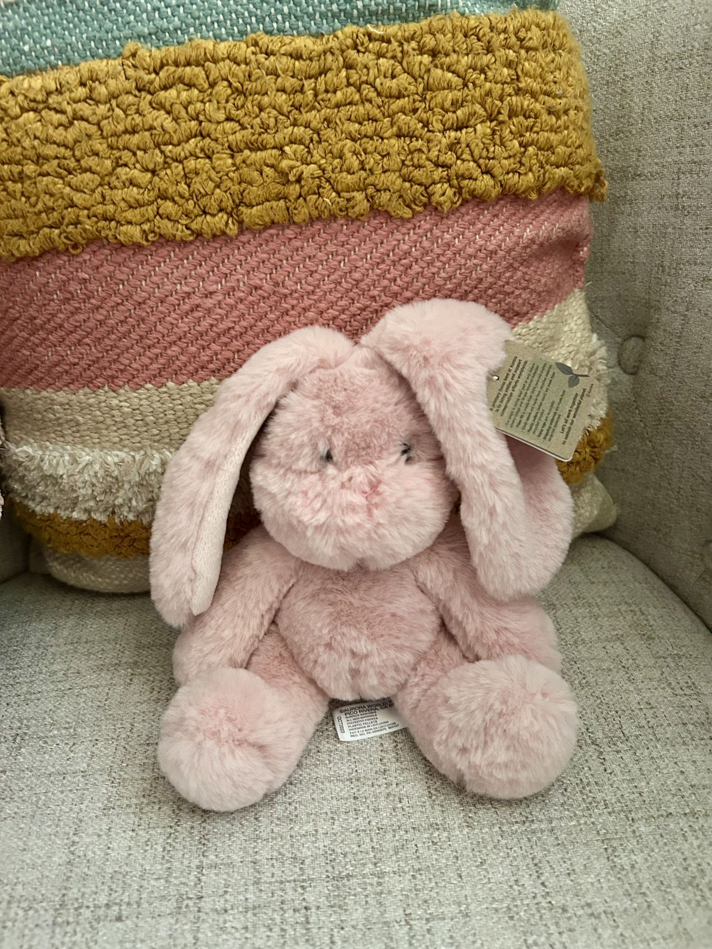 Pink Bunny Stuffed Animal