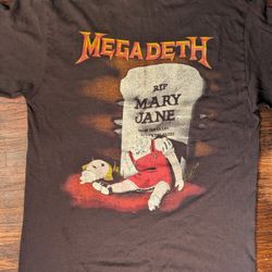 Vintage Megadeth 1988 Band Tee