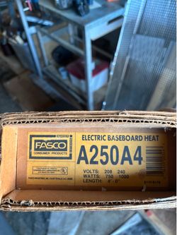 Base board heater