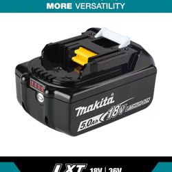 Makita 18V LXT Lithium-Ion High Capacity Battery Pack 5.0Ah with Fuel Gauge