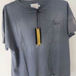 AUTHENTIC RHUDE SUNDRY STEELE REVERSE TEE - XS & XL