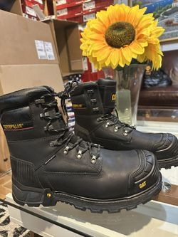 CATERPILLAR //EXCAVATOR //8”WORK BOOTS 🥾// Composite Toe // Waterproof // Size (13)❗️ONLY ❗️