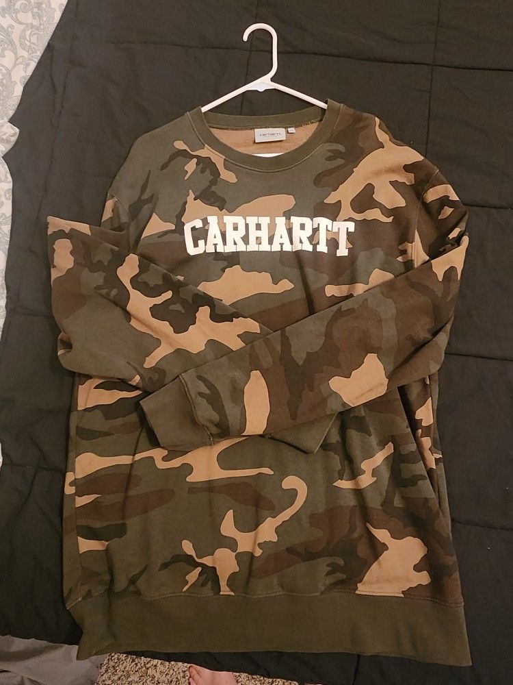 Carhartt WIP Camo Crewneck Sweatshirt XXL