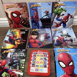 The Amazing Spider Man Books Bundle With Reader Speaker. Story Reader . Me Reader Brand. Boys Ages 6-8. Follow Along Reading 