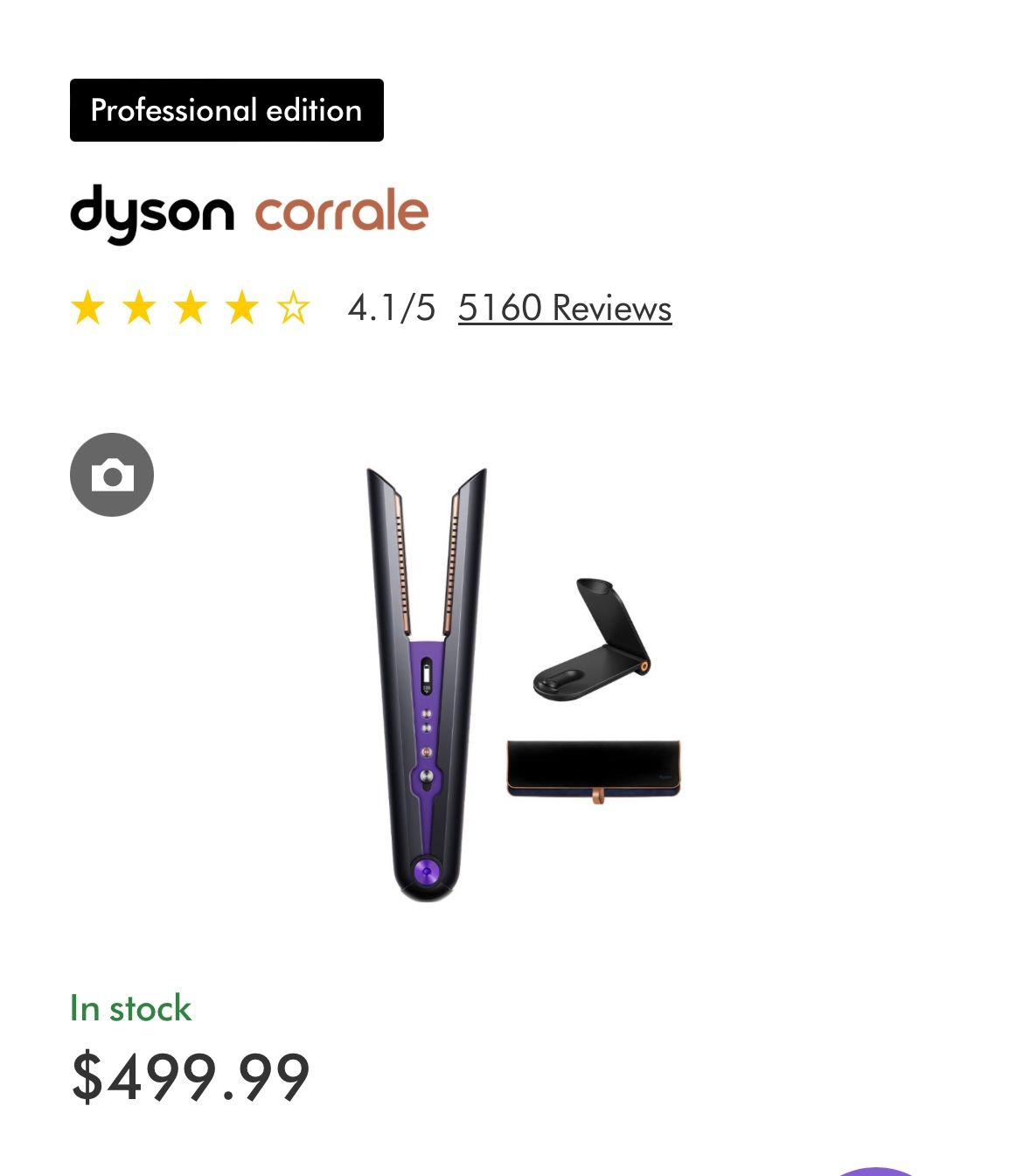 Dyson styler straightener 