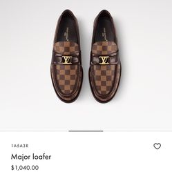 Louis Vuitton Major loafer Size 7 1/2